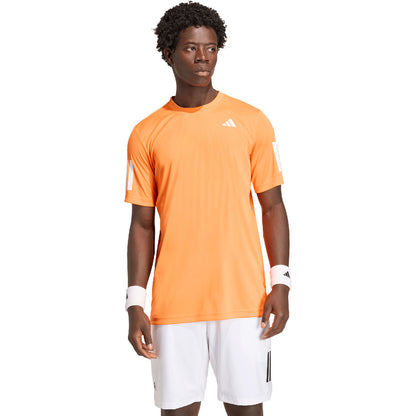 ADIDAS CLUB 3STR TEE_PURE ORANGE KG0242