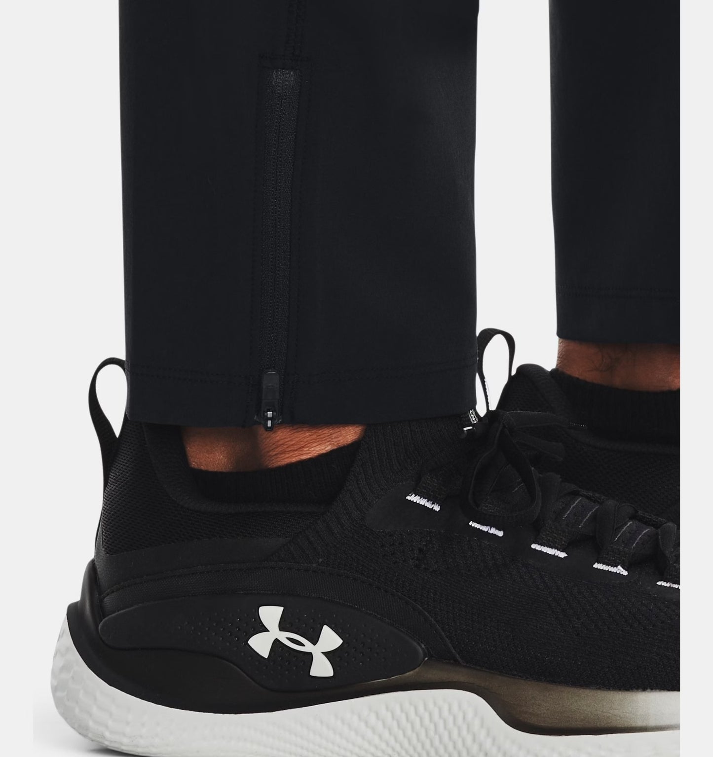 UNDER ARMOUR STORM RUN PANTS BLACK/ BLACK/ REFLECTIVE 1376800-001