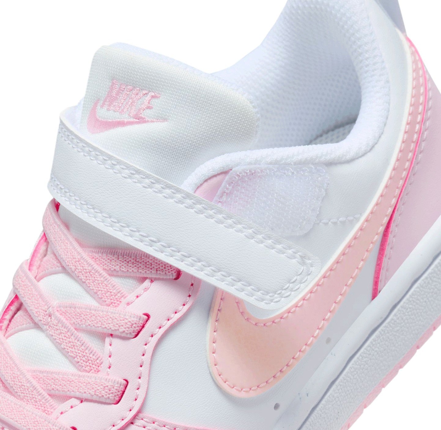 NIKE COURT BOROUGH LOW RECRAFT WHITE/PINK FOAM DV5457-105