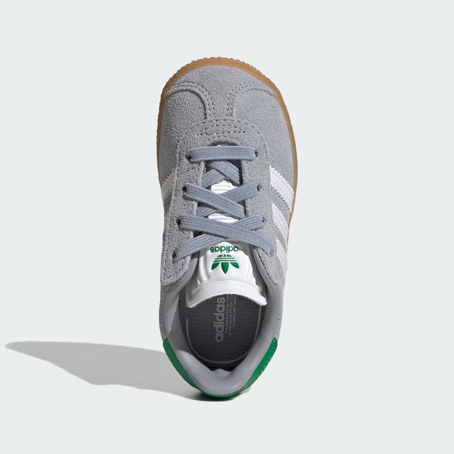 ADIDAS AOR GAZELLE CF EL I HALSIL/FTWWHT/GREEN JQ6002