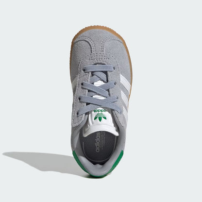 ADIDAS AOR GAZELLE CF EL I HALSIL/FTWWHT/GREEN JQ6002