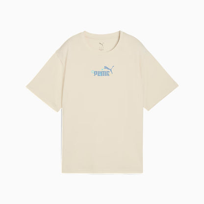 PUMA ESS NATURE 2.0 RELAXED TEE WHITE 688077-87