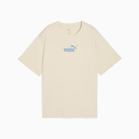 PUMA ESS NATURE 2.0 RELAXED TEE WHITE 688077-87