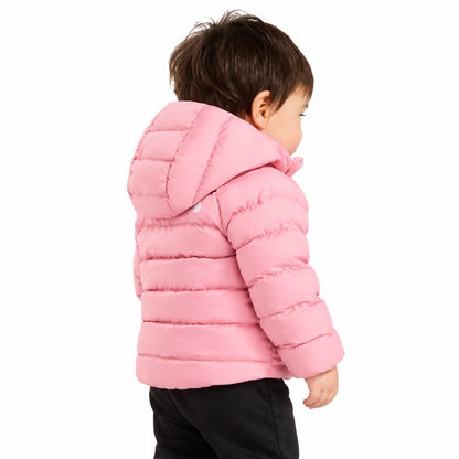 The North Face Baby Reversible Perrito Giacca Imbottita Reversibile con Cappuccio Neonata Bimba Rosa Primrose Inverno Taglie 6-24 Mesi NF0A88W3NO91