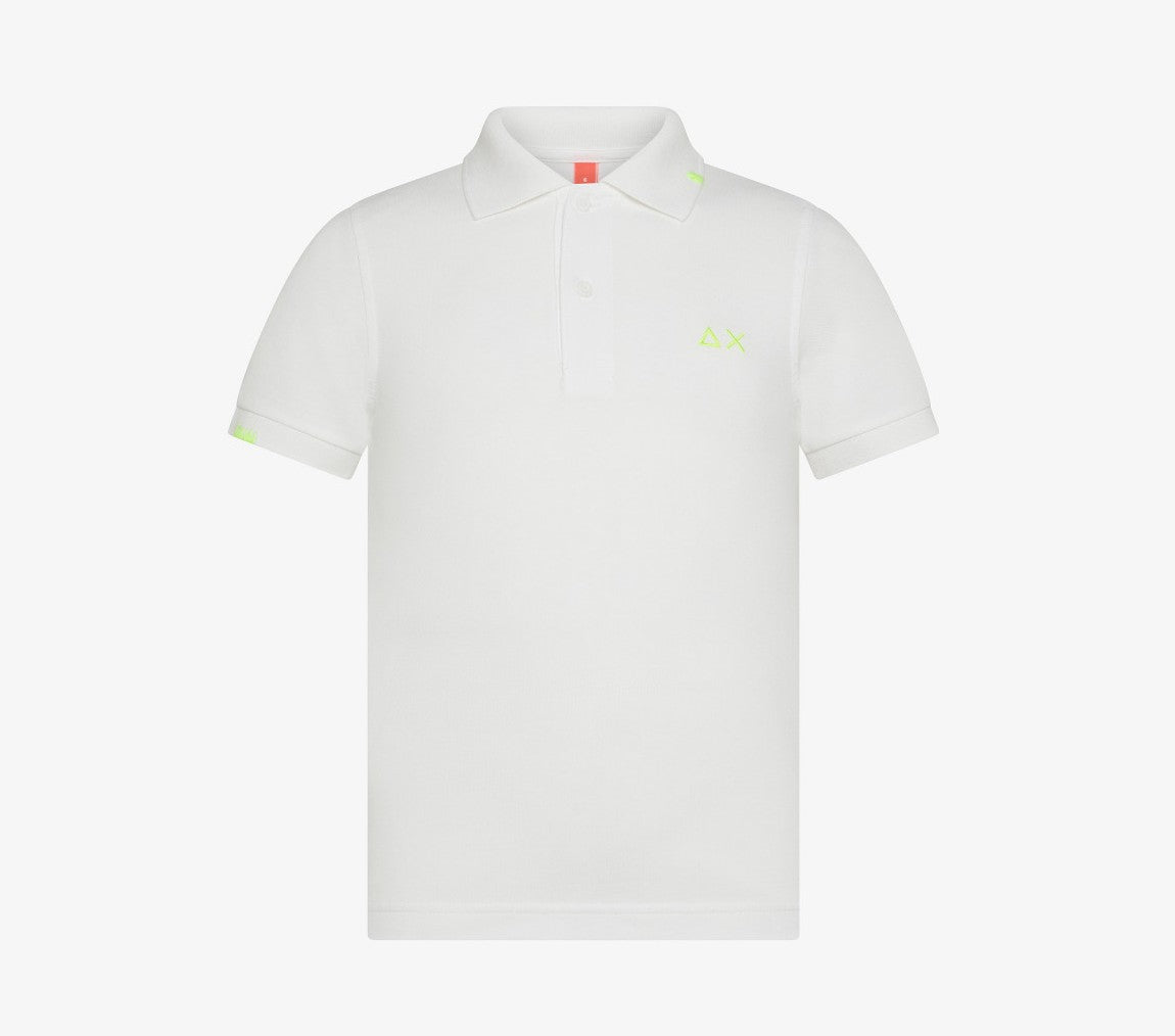 Sun68 BOY'S POLO SPECIAL DYED BEACH S/S A35343-01