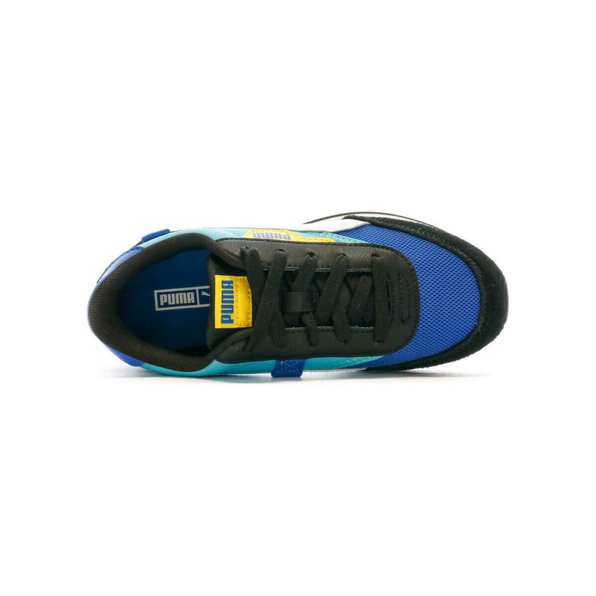 PUMA FUTURE RIDER SPLASH PS TEAM LIGHT BLUE-SPARKLING GREEN 381855-18