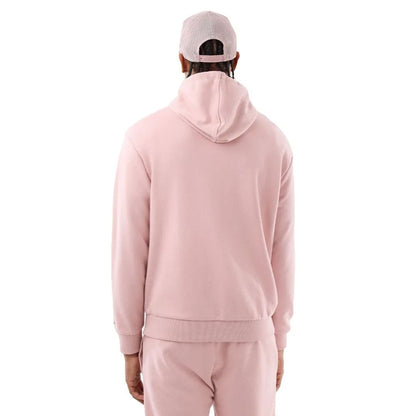 New Era LA Hoodie Oversize Felpa con Cappuccio Uomo in Fleece Rosa Rose Pâle S-XL 60897527