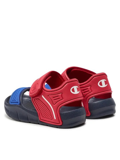 CHAMPION SQUIRT B TD SANDAL NNY/RED/RBL S32629-BS507