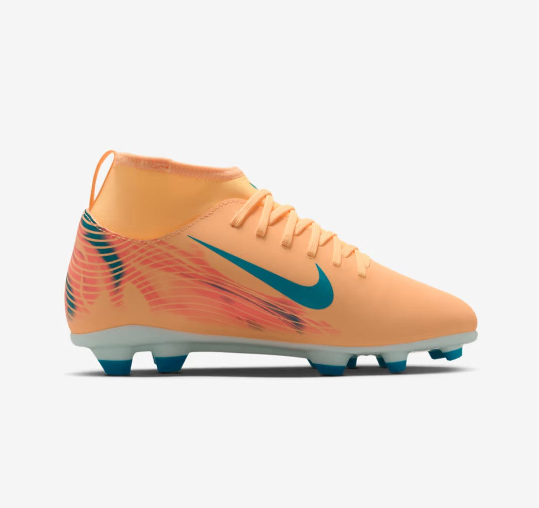 NIKE JR. MERCURIAL SUPERFLY 10 CLUB "KYLIAN MBAPP  " MELON TINT/NEO HF6283-801
