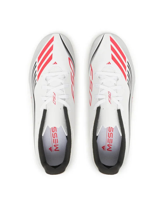 ADIDAS F50 MESSI CLUB TF FTWWHT/LUCRED/SILVMT JP7445