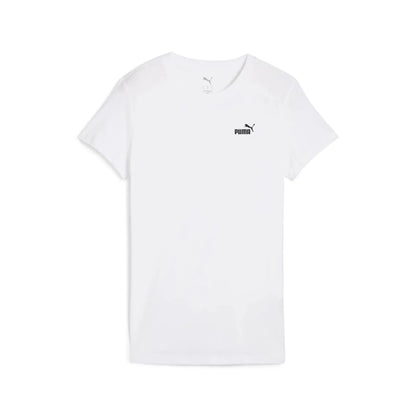 PUMA ESS SMALL NO. 1 LOGO TEE WHITE 682372-02
