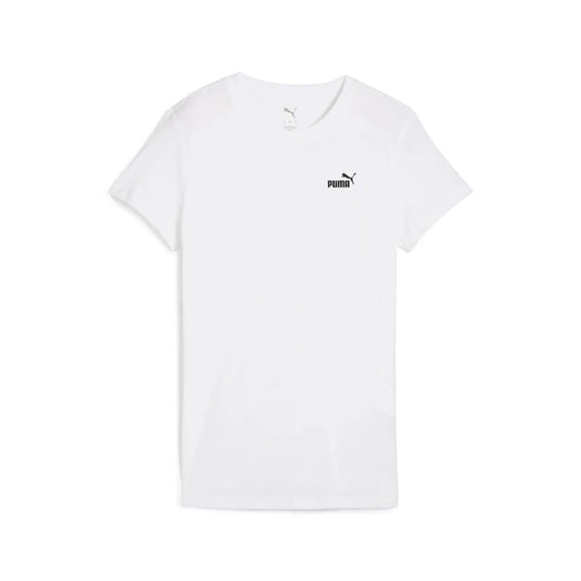 PUMA ESS SMALL NO. 1 LOGO TEE WHITE 682372-02