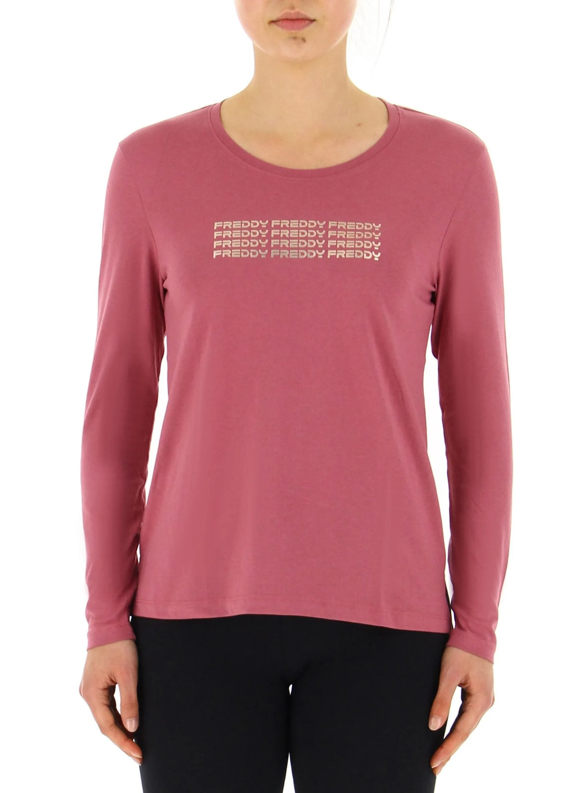 FREDDY T-shirt manica lunga F3WBCT7-F93