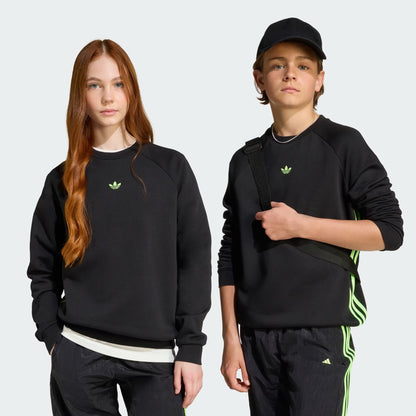 ADIDAS AOR LOOSE CREW BLACK JV7795