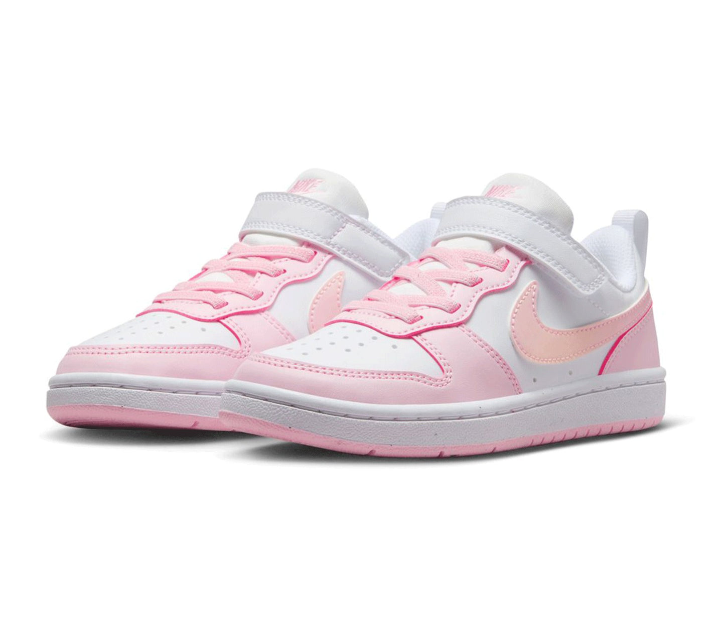 NIKE COURT BOROUGH LOW RECRAFT WHITE/PINK FOAM DV5457-105
