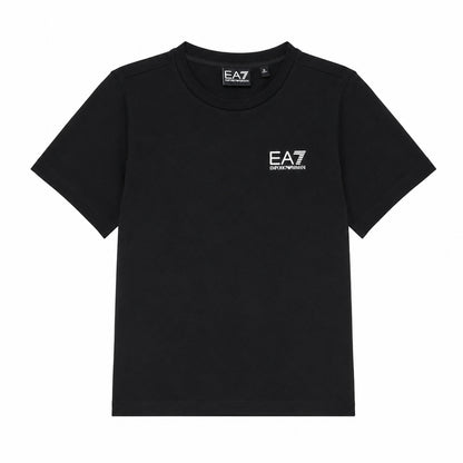 EA7 Emporio Armani T-Shirt 7B000020-UC001 | Maglietta Bambino Manica Corta | Nero