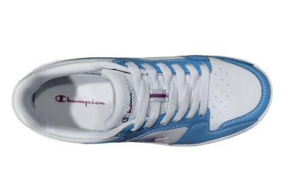 CHAMPION RD18 2.0 LOW G GS LOW CUT SHOE WHT/AQBL/OFF S32679-WW007