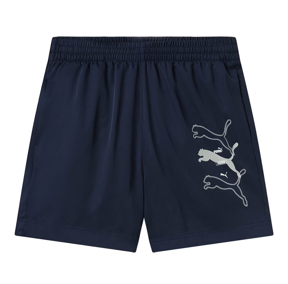 PUMA ESS LOGO LAB PUMA LOGO WOVEN SHORTS 5 “ BLUE 684673-06