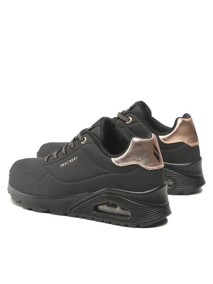 Skechers Uno Shimmer Away Sneakers Donna Nere