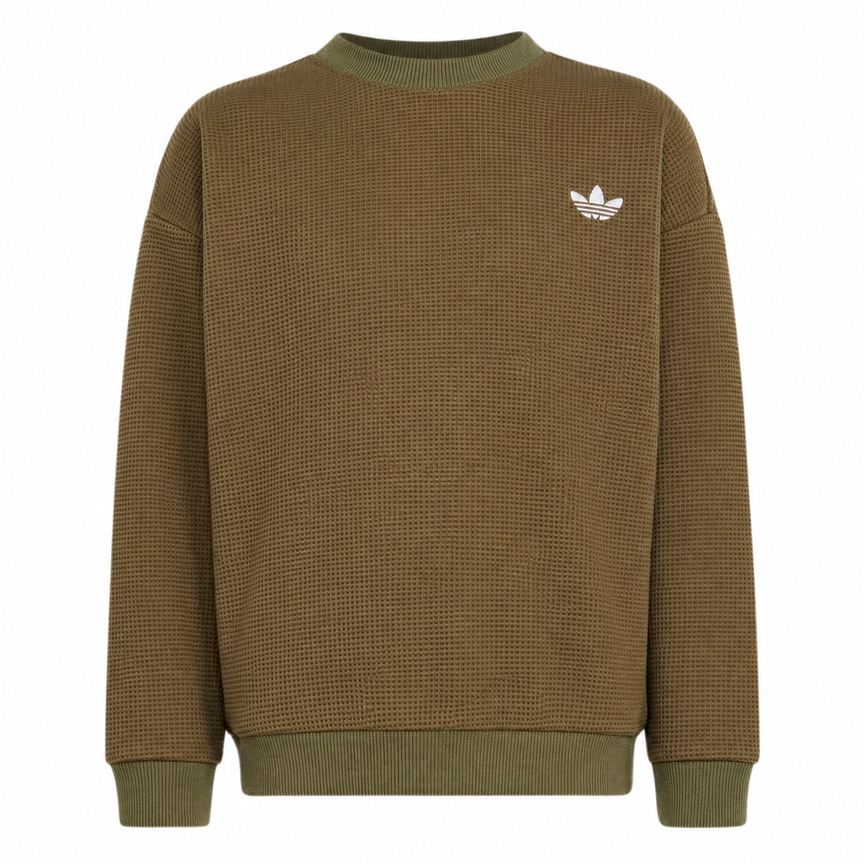 Adidas Tuta Bambino Girocollo Oliva KT1769