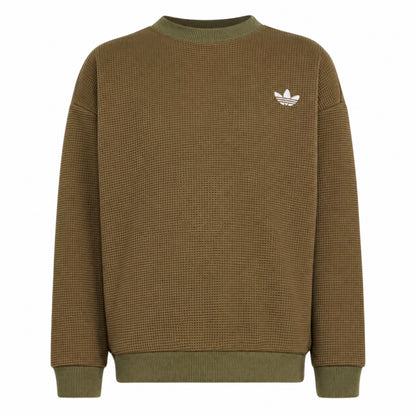 Adidas Tuta Bambino Girocollo Oliva KT1769