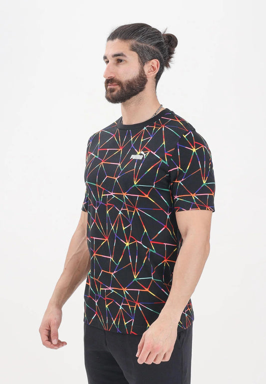 PUMA LOVE UNITED AOP TEE BLACK 684700-01