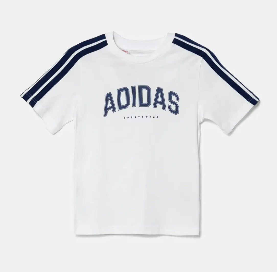 ADIDAS J C COLLEG TEE WHITE JI6674