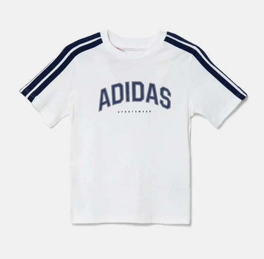 ADIDAS J C COLLEG TEE WHITE JI6674