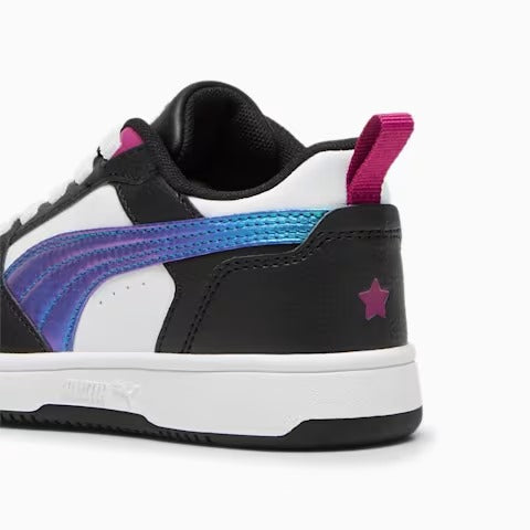 PUMA REBOUND V6 LO BOUNCY SKY AC PS PUMA WHITE-MAGENTA GLEAM-PUMA BLACK 399650-01