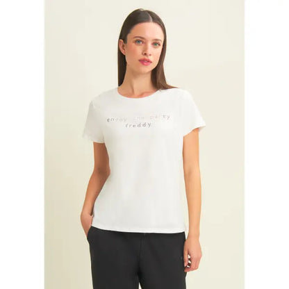 FREDDY T-SHIRT MANICA CORTA DONNA F25WTEET4-W69