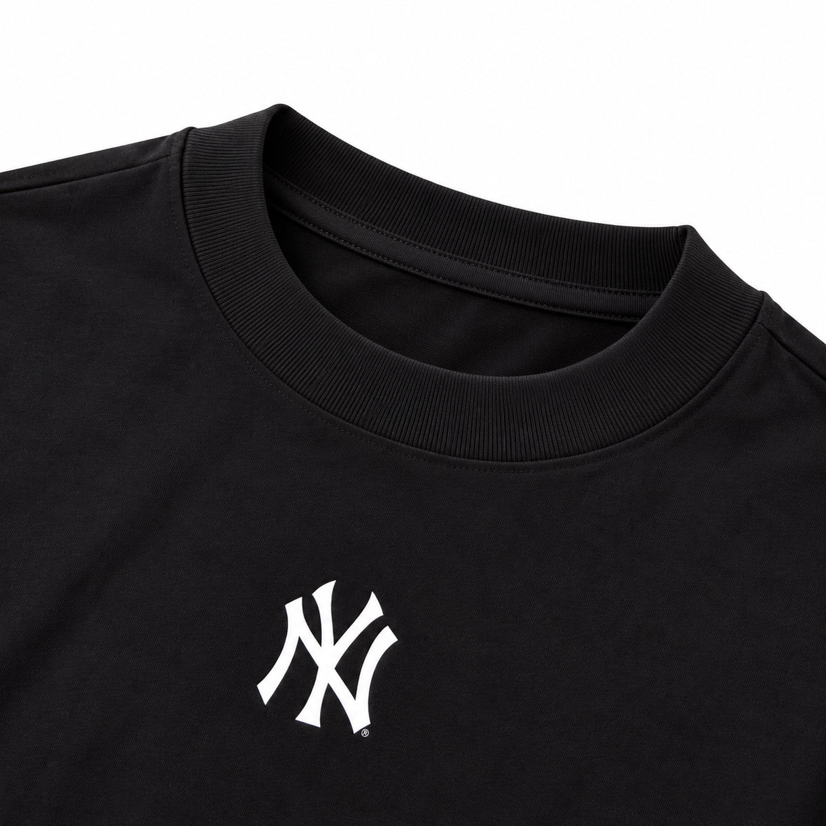New Era New York Yankees MLB Essential T-Shirt Oversize Uomo Maglietta Manica Corta in Cotone Nero Black S-XL 60675746