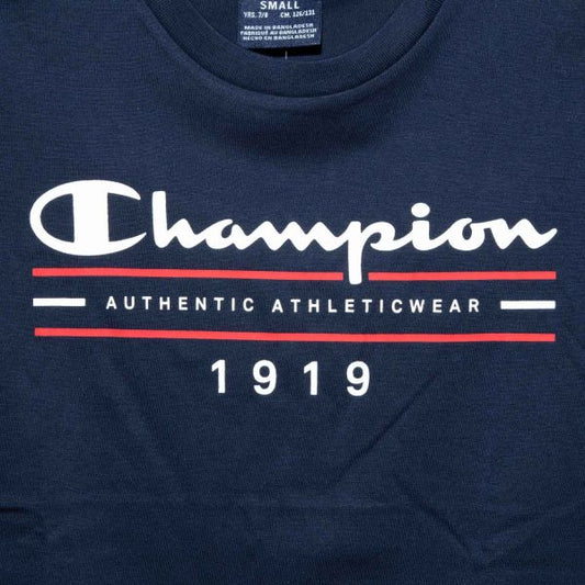 CHAMPION CREWNECK T-SHIRT NNY 306696-BS501