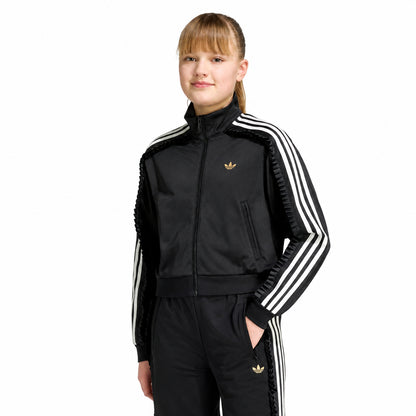 Felpa Adidas Firebird Track Top Bambina Nera KR1365