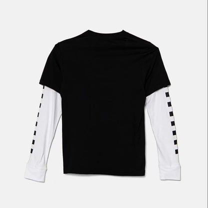 VANS LONG CHECK TWOFER Black/White VN0A49OYY281