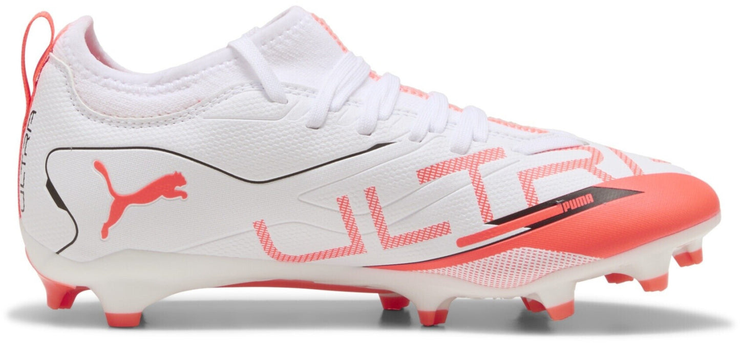 PUMA ULTRA 5 MATCH FG/AG JR WHITE 108167-01