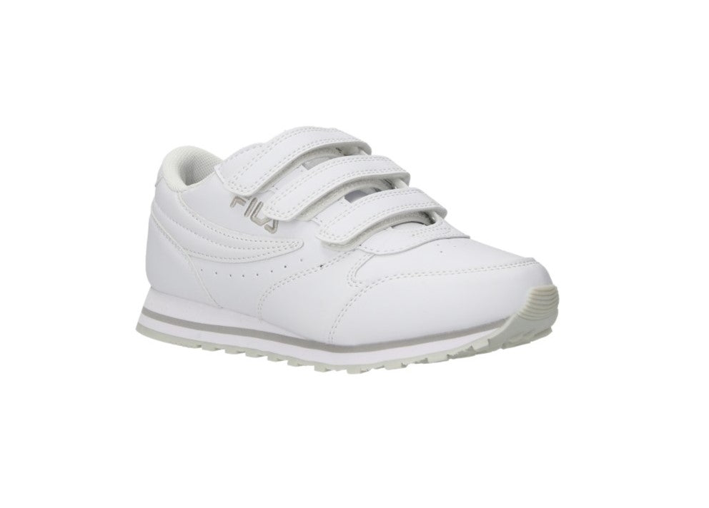 FILA ORBIT VELCRO LOW KIDS WHITE 1010785-10004