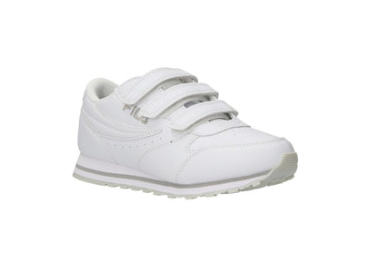 FILA ORBIT VELCRO LOW KIDS WHITE 1010785-10004