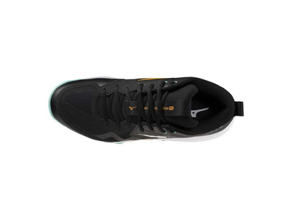 MIZUNO WAVE MOMENTUM PRO MID	Black/Tangelo/IceGreen V1GA254512