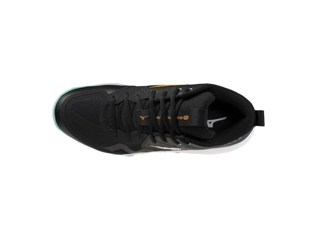 MIZUNO WAVE MOMENTUM PRO MID	Black/Tangelo/IceGreen V1GA254512