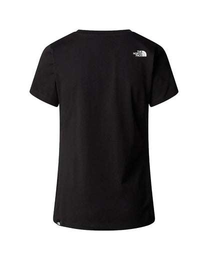 THE NORTH FACE W SS SD SLIM TEE TNF BLACK NF0A87NHJK31