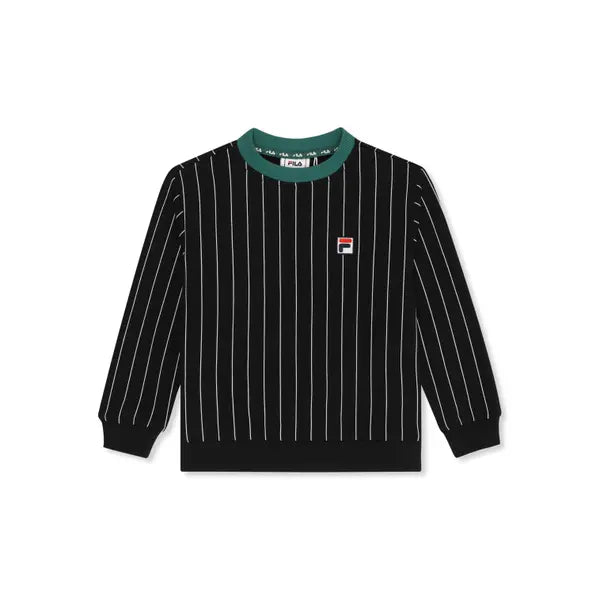 FILA LUBACO regular pinstriped crewneck sweatshirt FAK0474-83522
