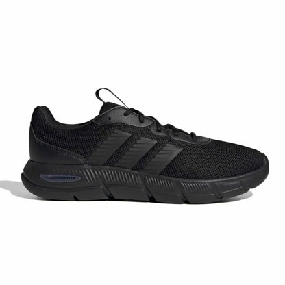 Adidas Cloudfoam Flex Laces HQ4855 – Nero/Grigio, scarpe uomo in mesh, modello corsa con lacci per completare il tuo abbigliamento e lo stile sportivo