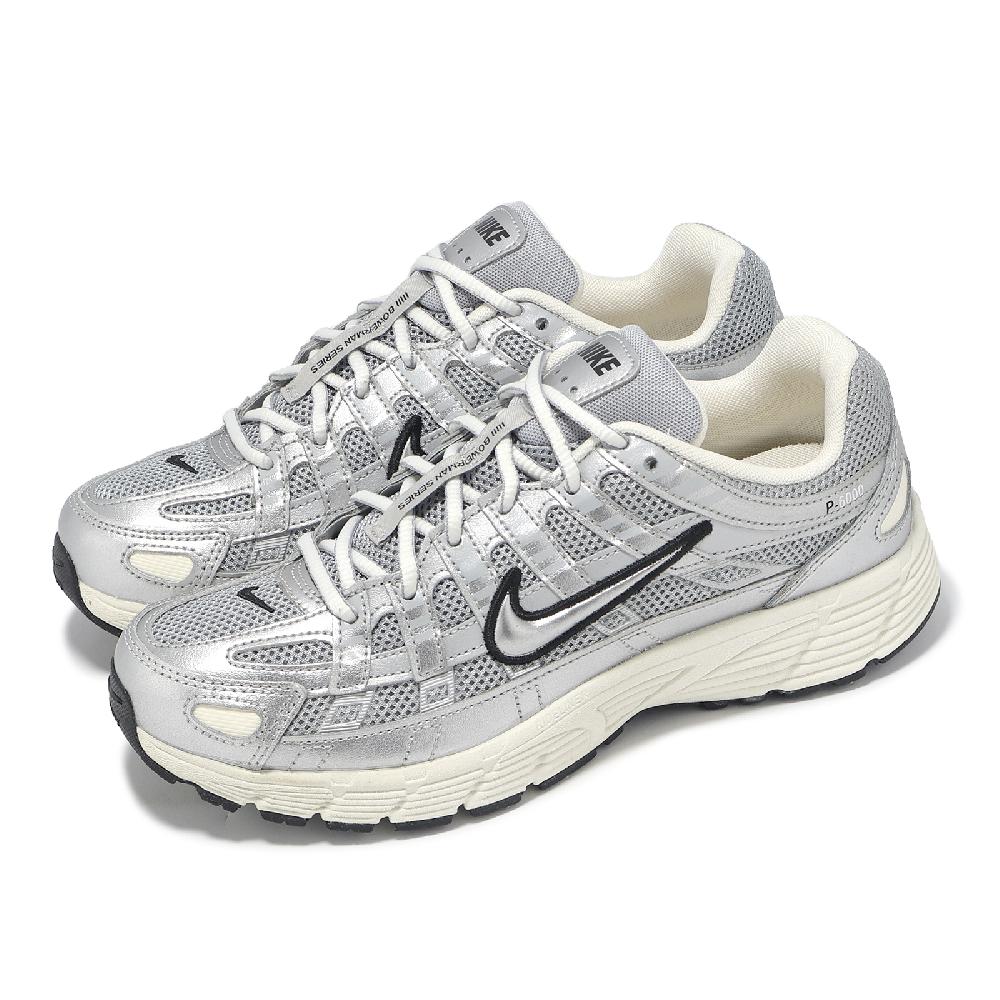 NIKE P-6000 METALLIC SILVER/METALLIC SILVER-BLACK HV5064-006