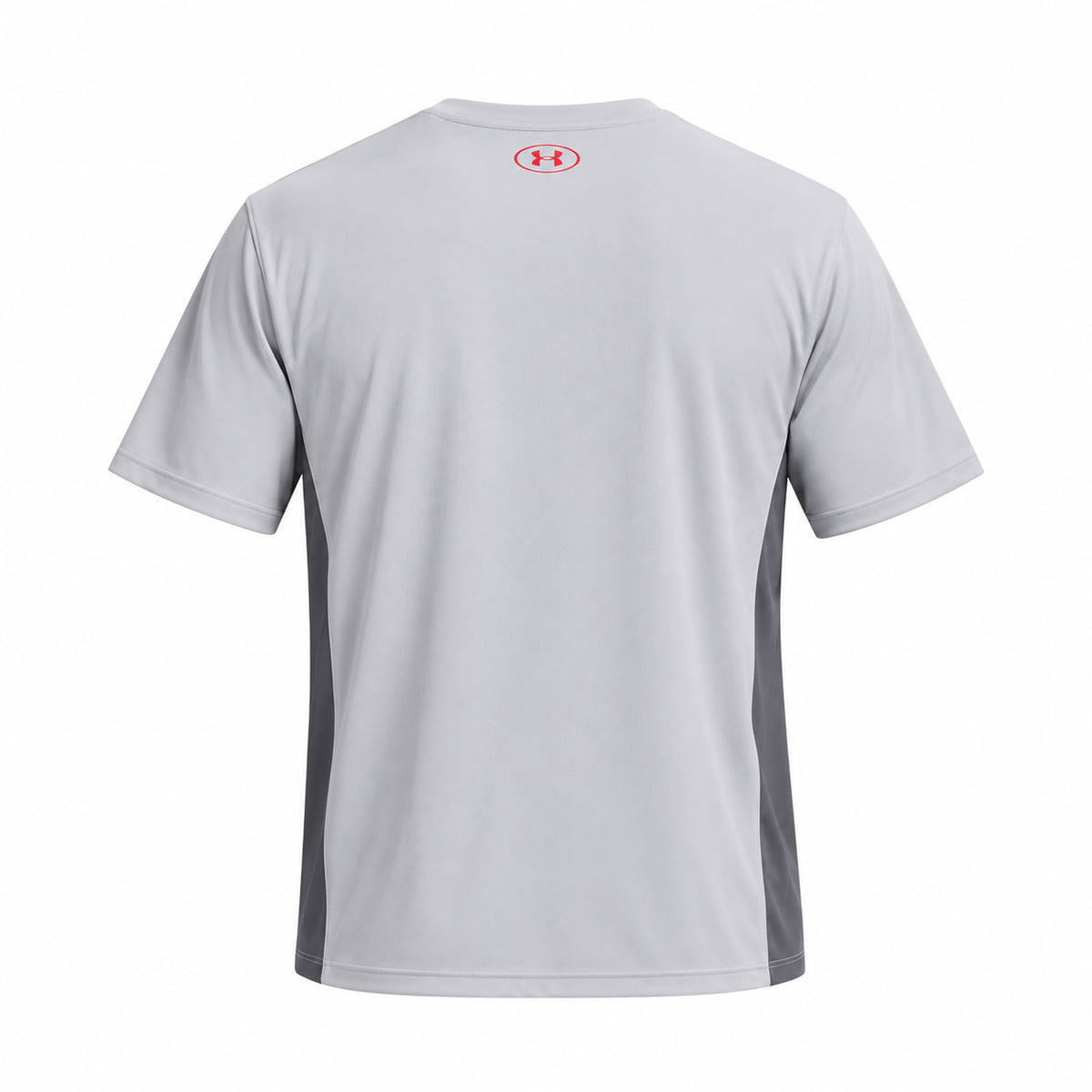 Under Armour UA Tech Utility SS 6013801-011 – T-shirt uomo grigio chiaro a manica corta in tessuto tecnico traspirante per sport e tempo libero attivo