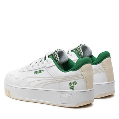 PUMA CARINA STREET BLOSSOM WHITE-SUGARED ALMOND-ARCHIVE GREEN 395094-01