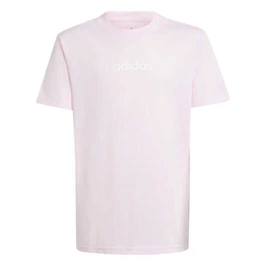 ADIDAS J LIN TEE 160 CLPINK/WHITE JC9750