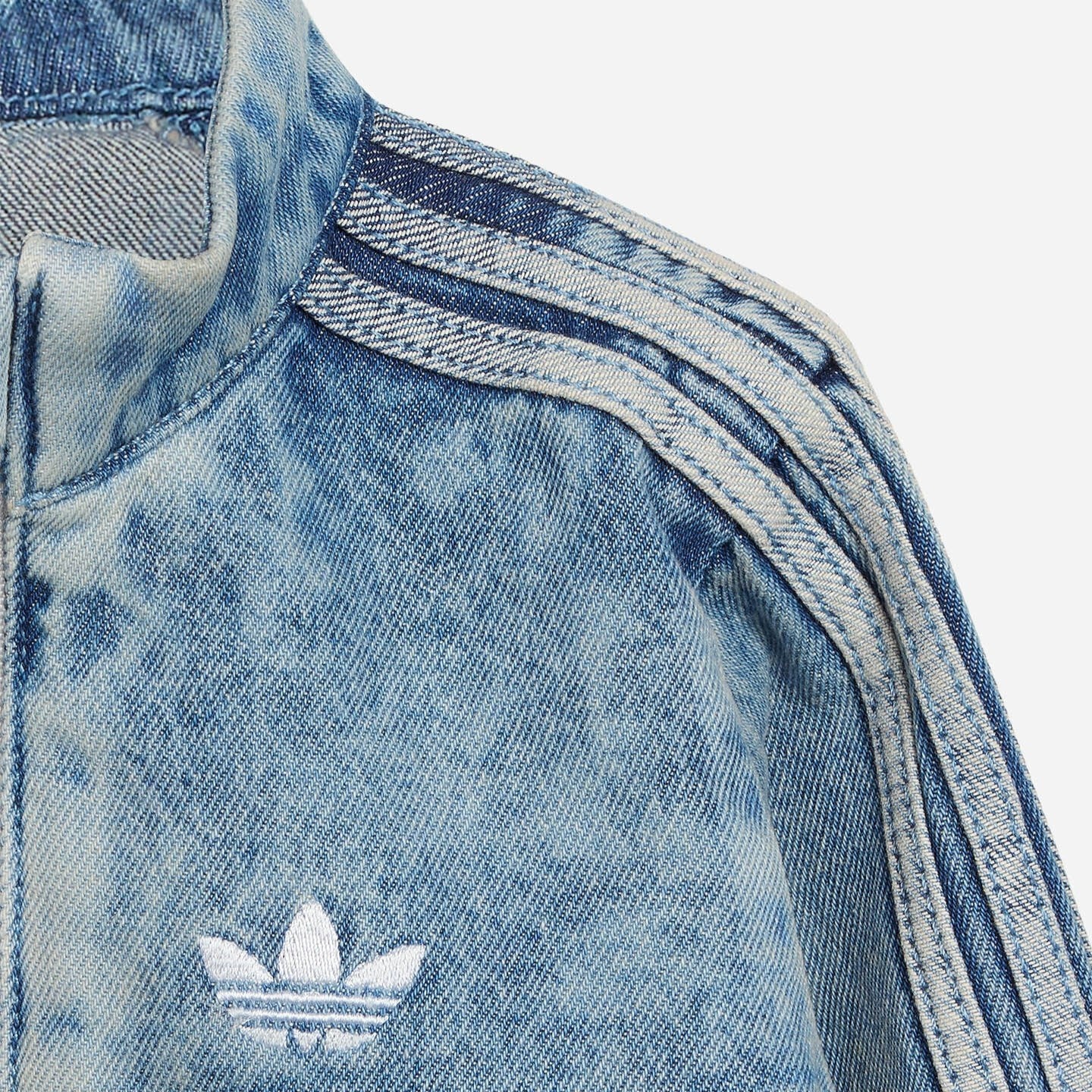 Adidas Firebird Denim Track Top Neonato Jeans
