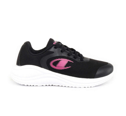 CHAMPION SYPHON ENGAGE MESH G GS LOW CUT SHOE NBK/FUCSIA S32922-KK004