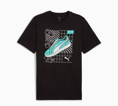 PUMA GRAPHICS SNEAKER TEE BLACK 684830-01