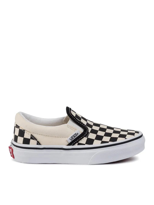 VANS Classic Slip-On (Checkerboard) Black/Wht VN000ZBUEO11